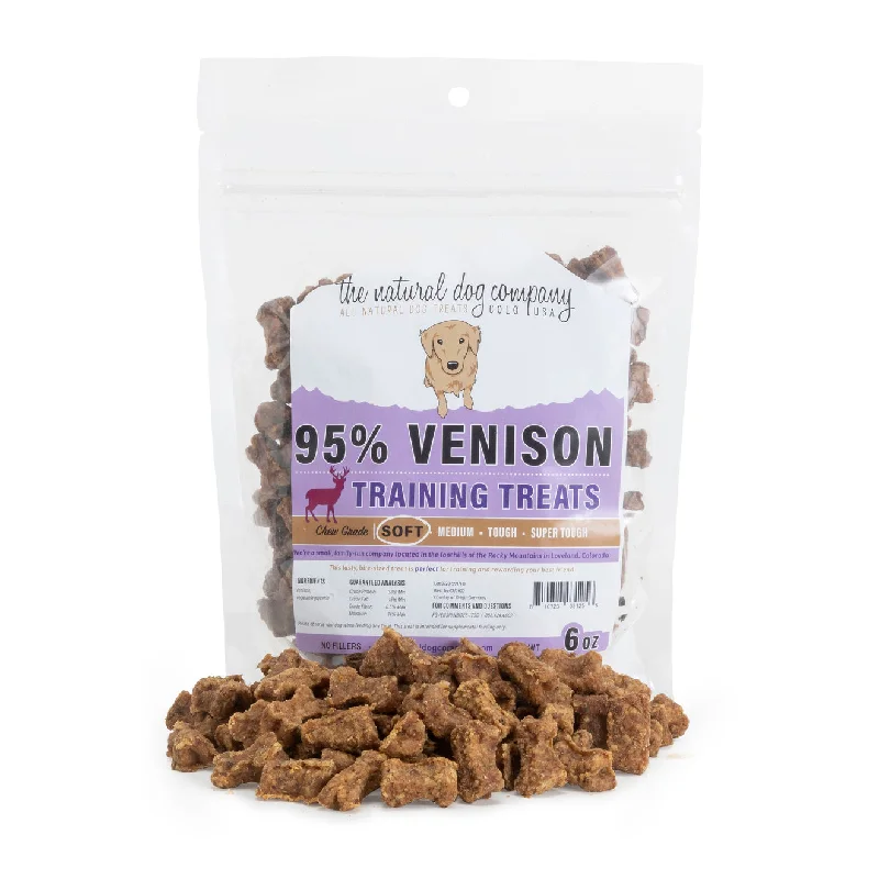 95% Venison Training Bites - 6 oz