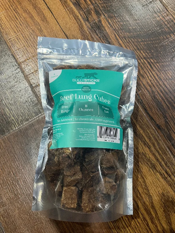 Beef Lung Cubes 8oz