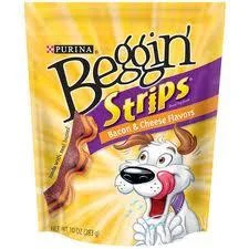 Beggin Strips Bacon and Cheese Flavor Dog Treats 40oz