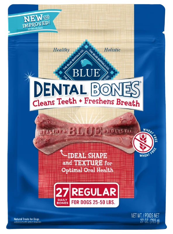 Blue Buffalo Blue All Natural Dental Bones Dog Treats