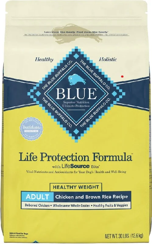 Blue Buffalo Life Protection Healthy Weight Natural Chicken & Brown Rice Recipe Adult Dry Dog Food