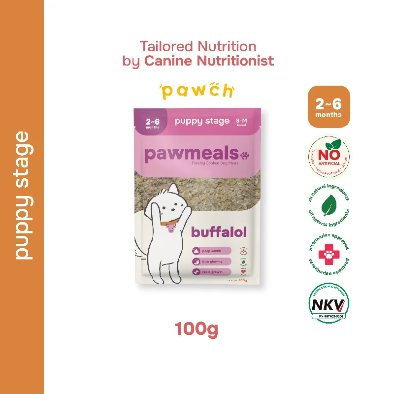 Buffa-lol  Cooked Dog Food - Small To Medium Puppy