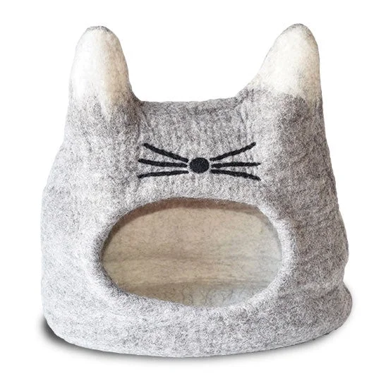 DDKC Cat Face Bed Natural