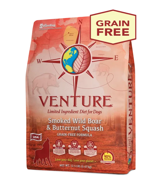 Venture™ Smoked Wild Boar & Butternut Squash Dog Food