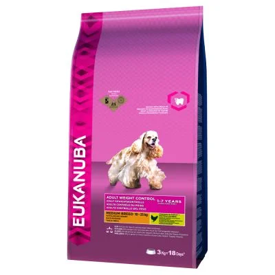 Eukanuba Adult Medium breed weight Control