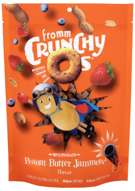 Fromm Crunchy O's Peanut Butter Jammers Dog Treats