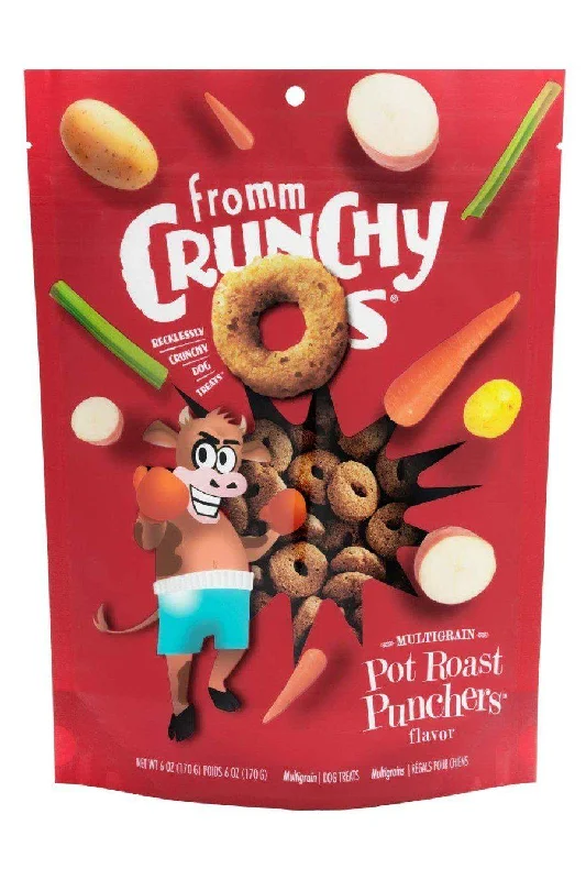 Fromm Crunchy O's Pot Roast Punchers Dog Treats