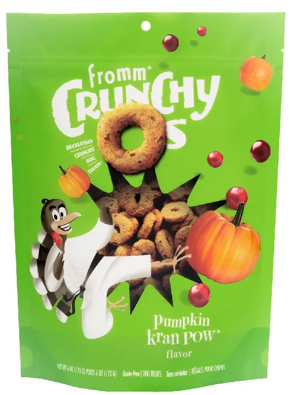 Fromm Crunchy Os Pumpkin Kran Pow Dog Treats