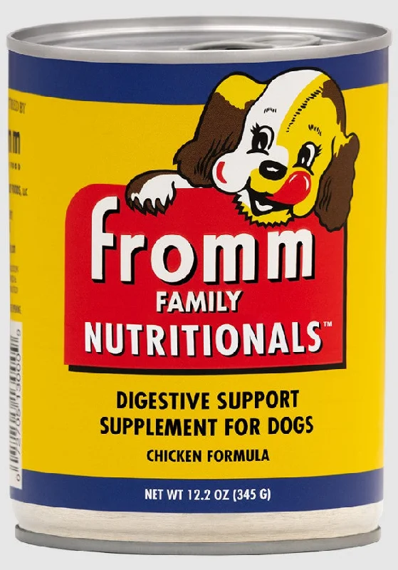 Fromm Family Remedies Chicken Recipe Canned Digestive Support Supplement for Dogs