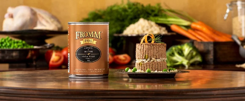 Fromm Gold Chicken and Rice Pate Canned Dog Food 12 oz.