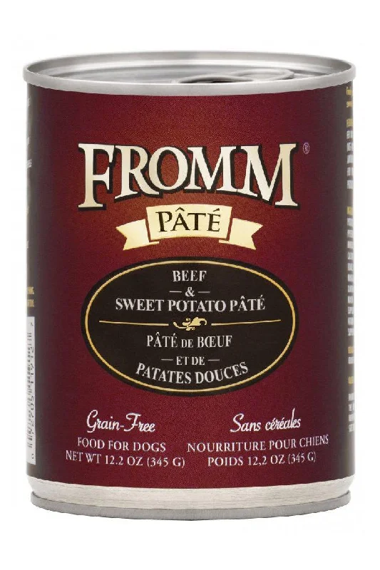 Fromm Pate Beef & Sweet Potato Wet Dog Food