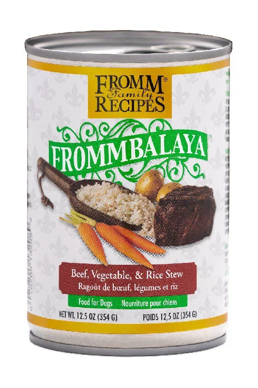 Frommbalaya Beef, Vegetable, and Rice Stew Wet Dog Food