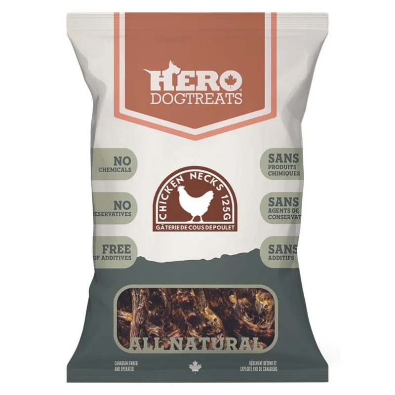 Dehydrated Dog Treat - Chicken Necks - 125 g