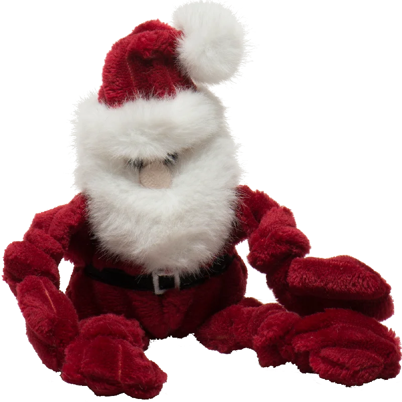 HuggleHounds Holiday 2024 St. Nick Knottie Plush Dog Toy, Large