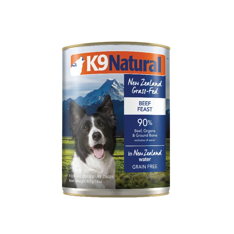 K9 Natural BPA Free & Gelatin Free Canned Dog Food Beef