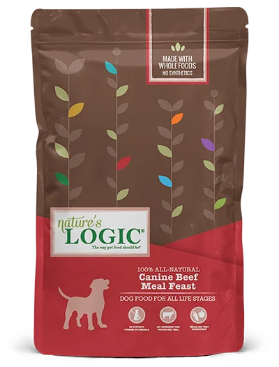 Nature's Logic Beef Meal Feast Dry Food for Dogs