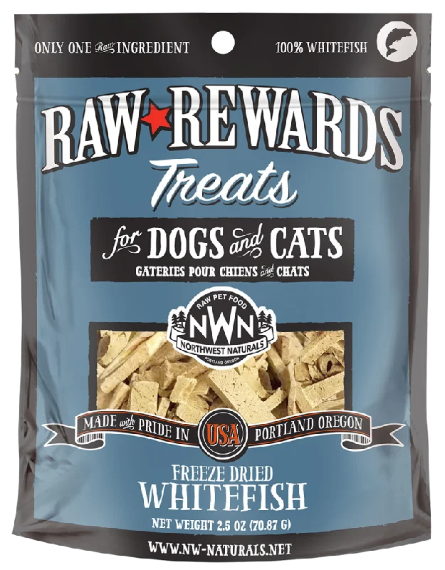 Northwest Naturals Freeze Dried Whitefish Treat 2.5oz