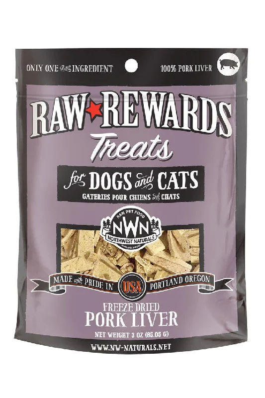 Northwest Naturals Pork Liver Freeze Dried Treats for Dogs and Cats