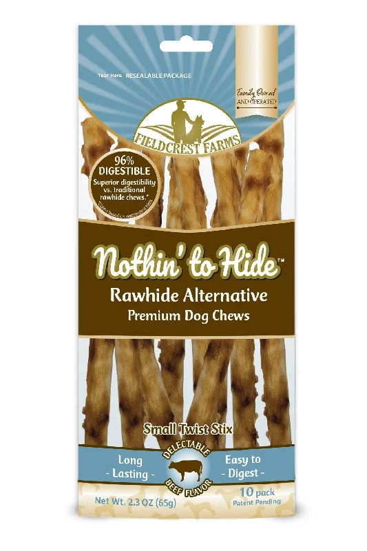 Nothin' to Hide Beef Twist Stix Dog Chews