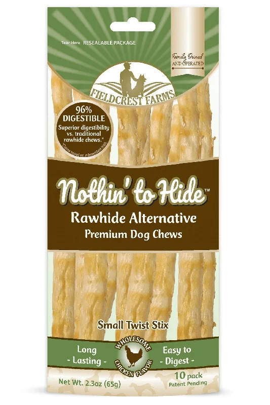 Nothin' to Hide Chicken Twist Stix Dog Chews