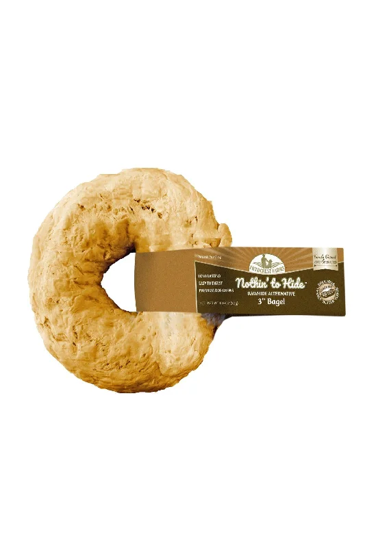 Nothin' to Hide Peanut Butter Bagels Dog Chews