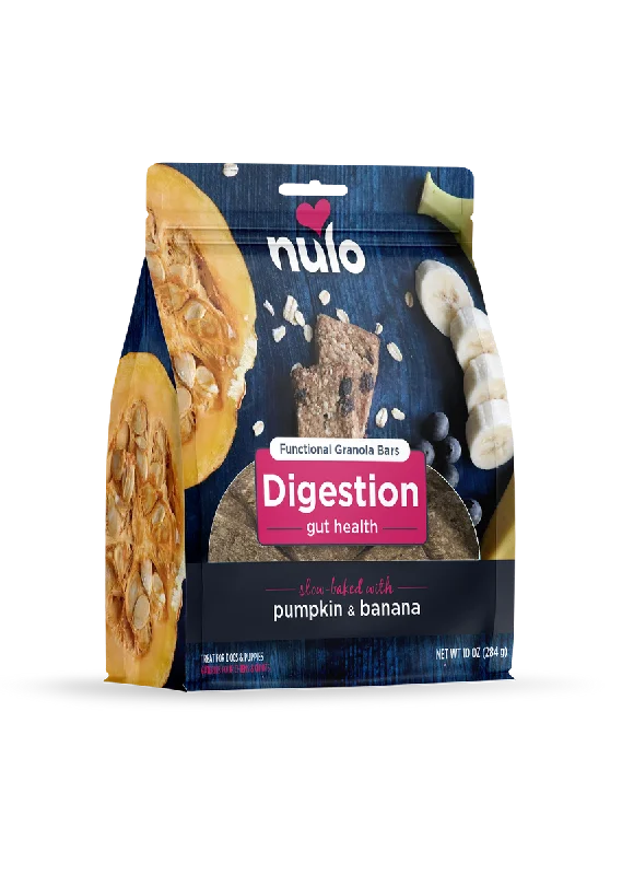 Nulo Digestion Gut Health Functional Granola Bars For Dogs