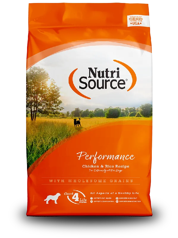 Nutrisource Performance Chicken and Rice Dry Dog Food