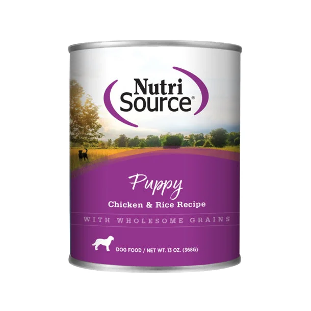 Nutrisource Puppy Chicken & Rice Recipe Canned Food