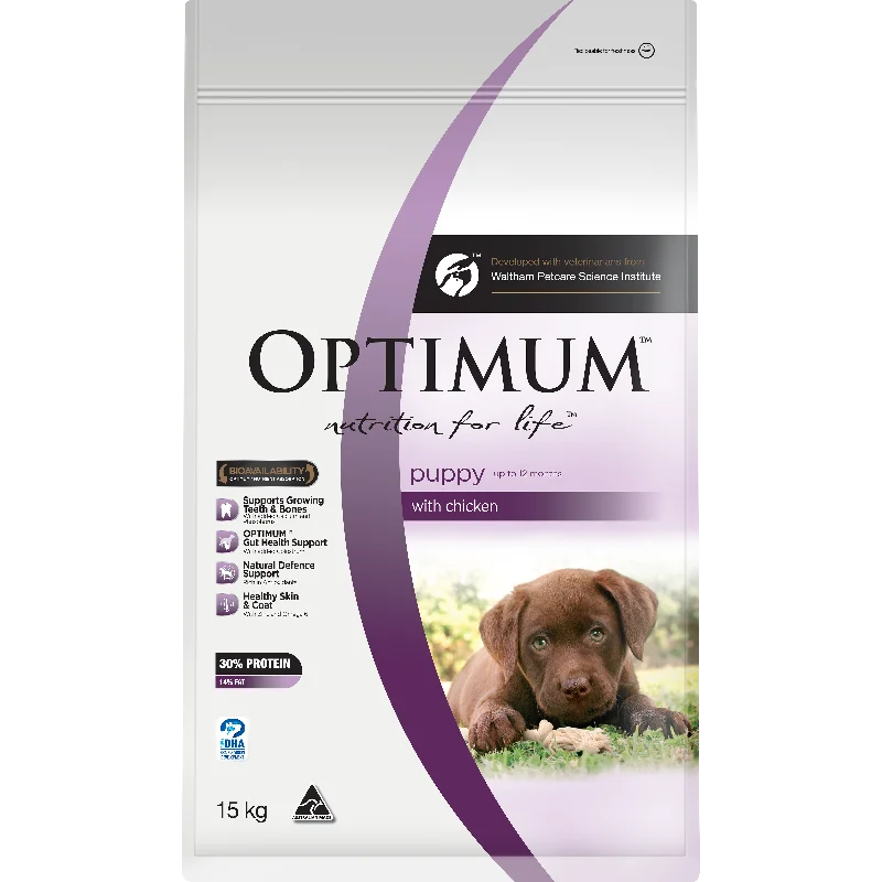 OPTIMUM - Puppy with Chicken Dry Dog Food (15kg)