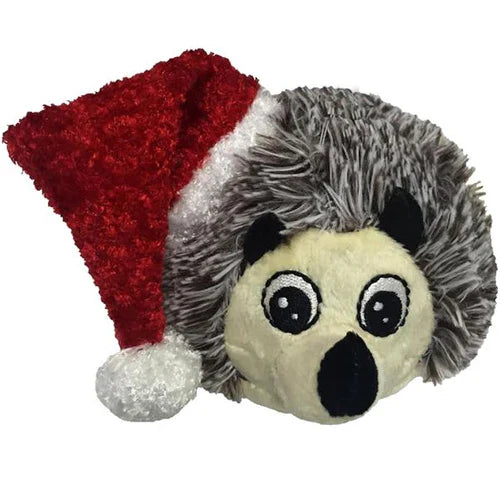 Petlou Holiday 2024 4"  Ez Hedgehog Ball Plush Dog Toy