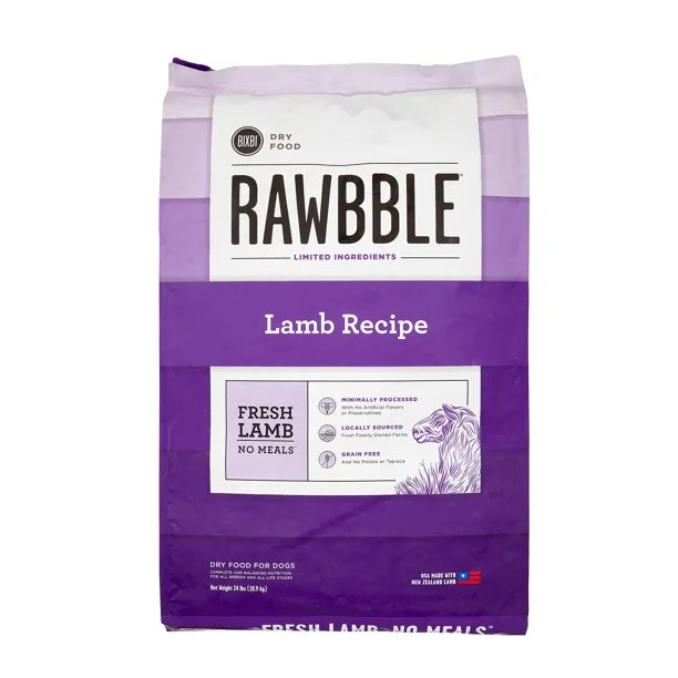 Rawbble Dog Food - Lamb Recipe (24#)