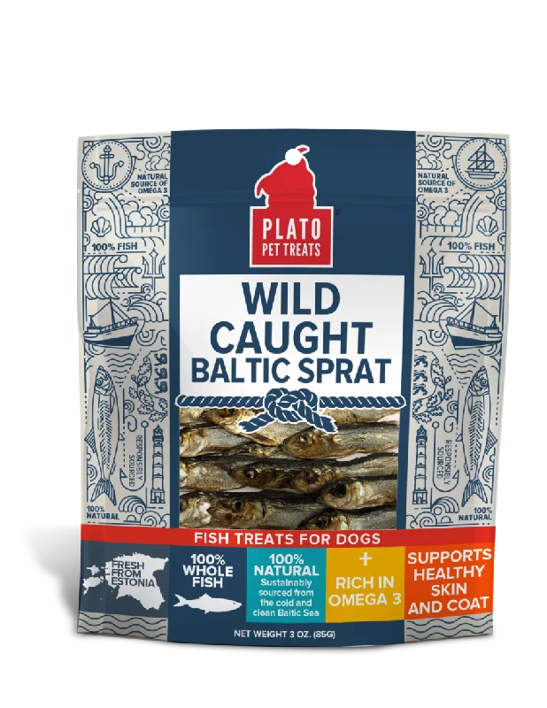 Plato Hundur Baltic Sprat Fish Treats