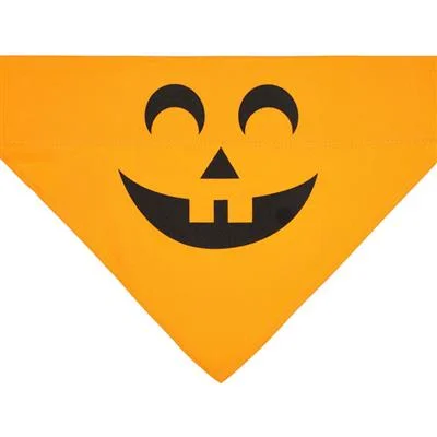 Pumpkin Dog Bandana, M/L