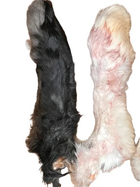 Rabbit Feet (each) Bulk Dog Chew Natural Single Ingredient