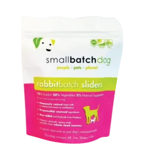 Smallbatch Rabbit Batch Frozen Raw Dog Food