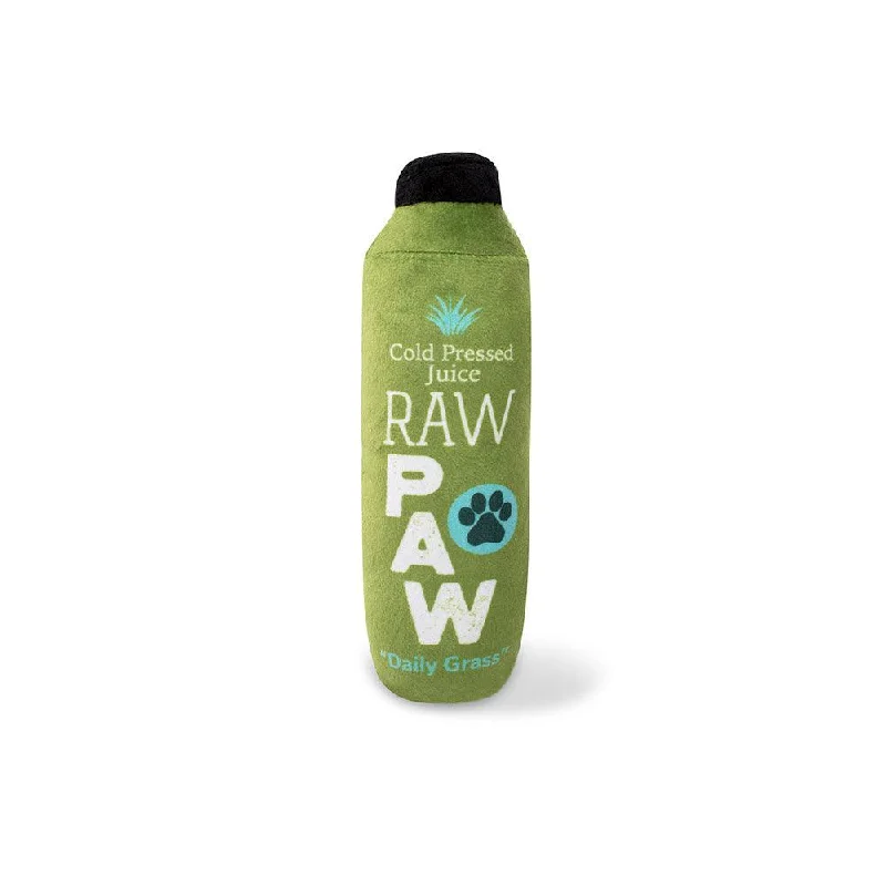 RAW PAW PRESSED JUICE PLUSH DOG TOY