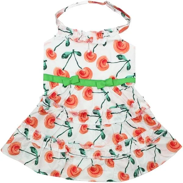 Red Poppies Boho Dress