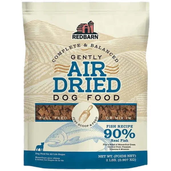 Redbarn Air Dried Fish Recipe Dog Food, 2-lb