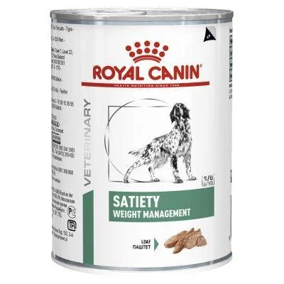 Royal Canin Veterinary Diet Dog Satiety Wet Food 410g x 12