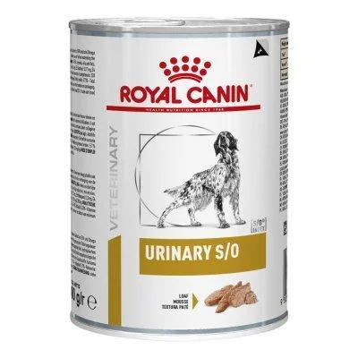 Royal Canin Veterinary Diet Dog Urinary S/O Wet Food 410g x 12