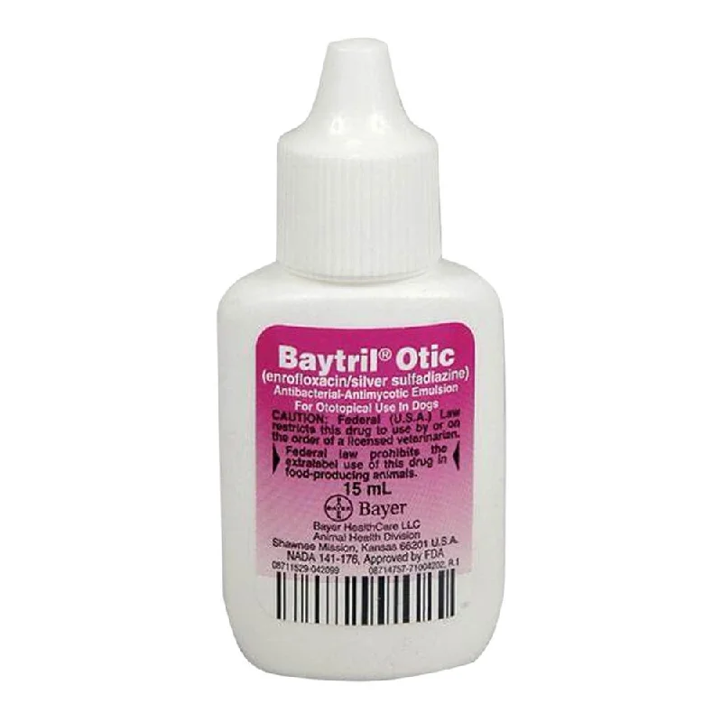 Rx Baytril Otic, 15 ml