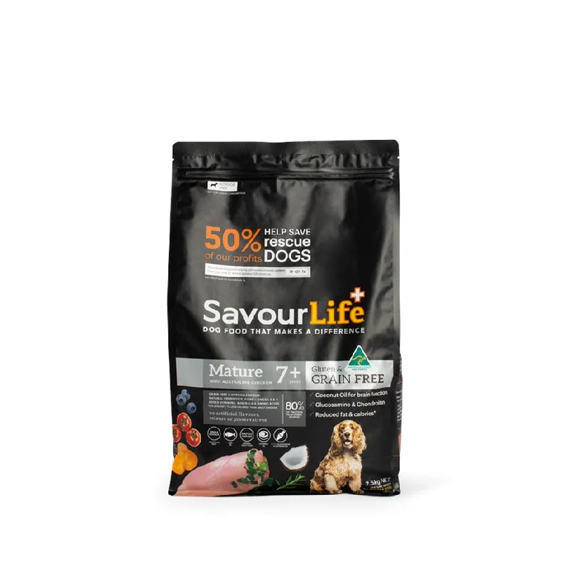 SavourLife Grain Free Mature Dry Dog Food Chicken 2.5kg