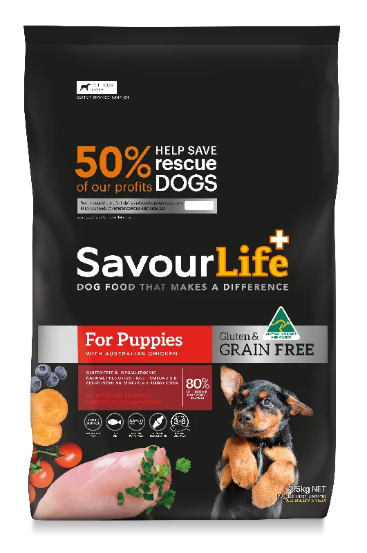 SavourLife Grain Free Puppy Standard Chicken Dry Food