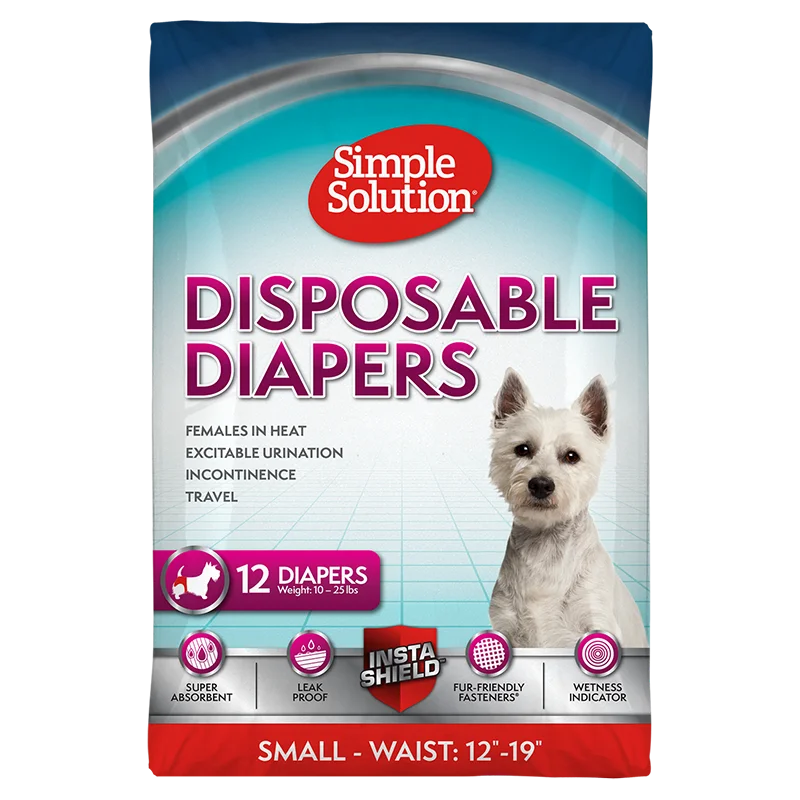 Simple Solution Disposable Diapers Small 12pk