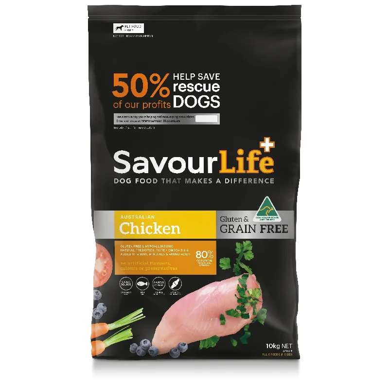 SavourLife Grain Free Dry Dog Food Chicken 10kg