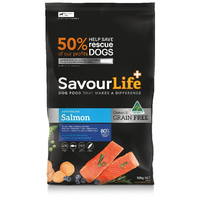 SavourLife Grain Free Dry Dog Food Salmon 10kg