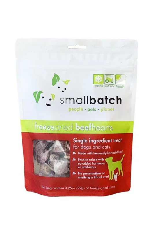 Small Batch Freeze-Dried Beef Heart Dog Treats