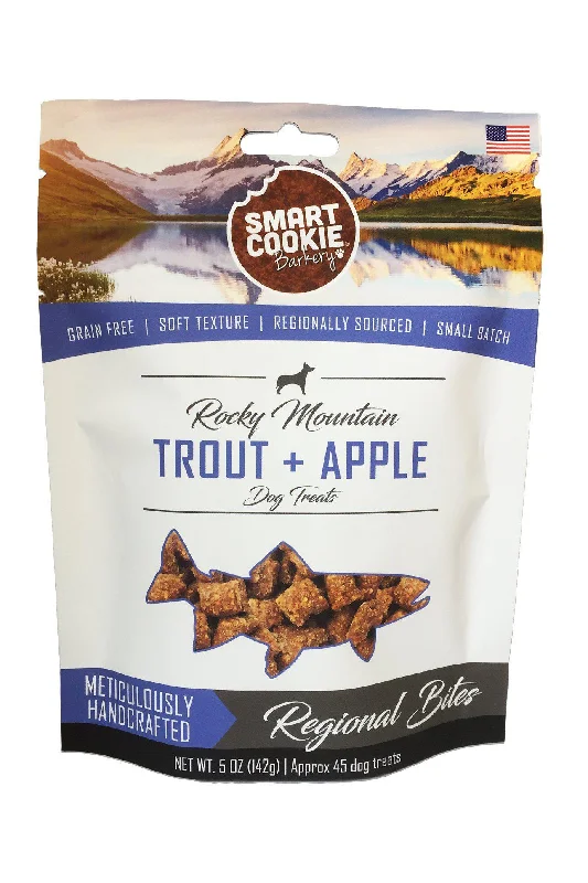 Smart Cookie Barkery Rocky Mountain Trout & Apple Dog Treats