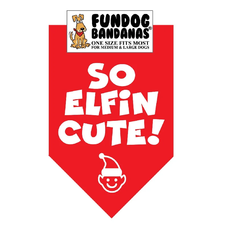 So Elfin Cute Bandana- Made in USA