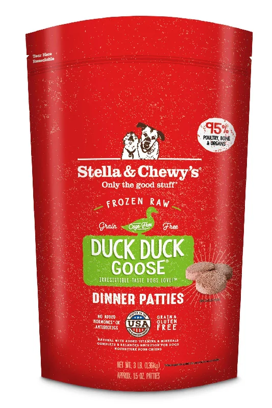 Stella and Chewy's Duck Duck Goose Frozen Raw Dog Food